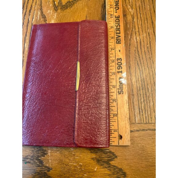 Vintage New King James Bible Broadman & Holman Red Leather Cover Red Letter Edit - Picture 3 of 11